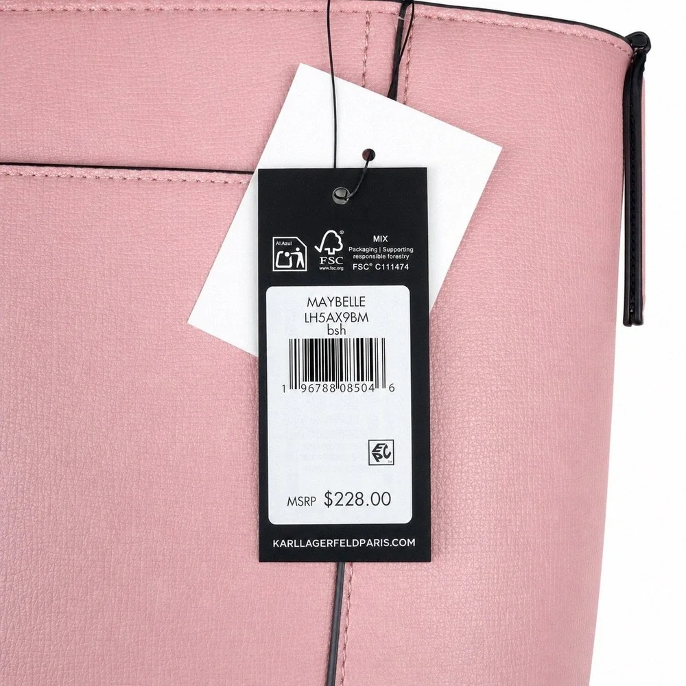 Karl Lagerfeld Paris Maybelle Pink Crossbody Bag Karl Choupette LH5AX9BM